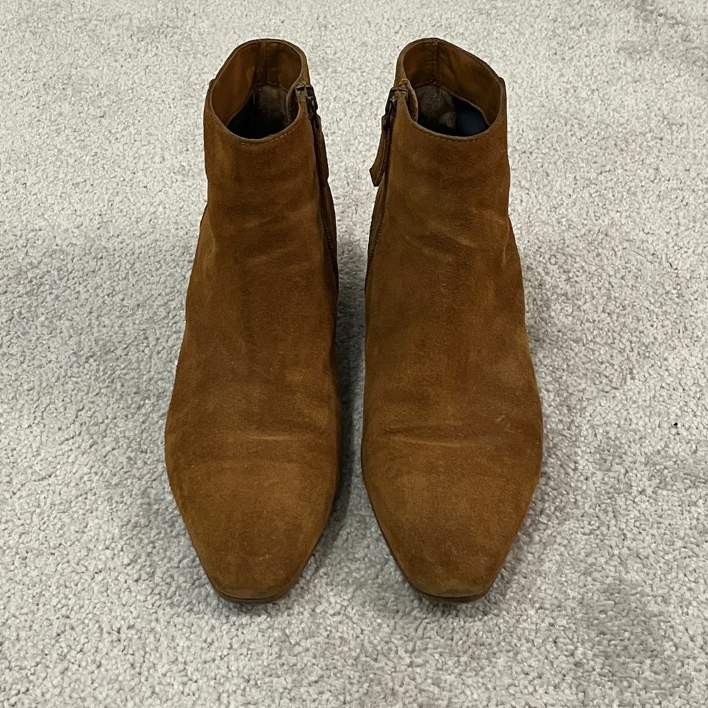 Aquatalia Brown Suede Booties